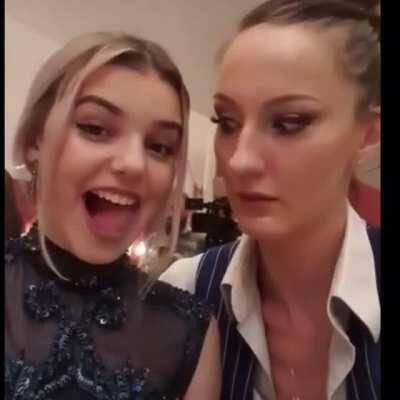 She wasn't feeling it