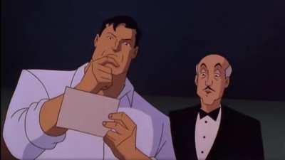 Bruce Wayne discovers an important clue.