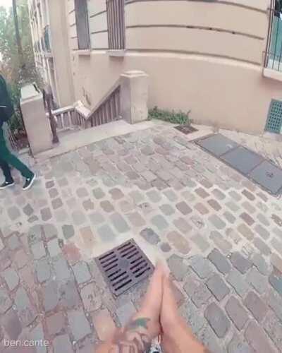 Imagine glancing out your window and seeing this