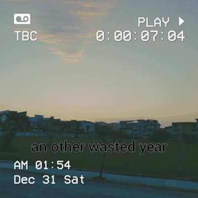 an other year wasted...