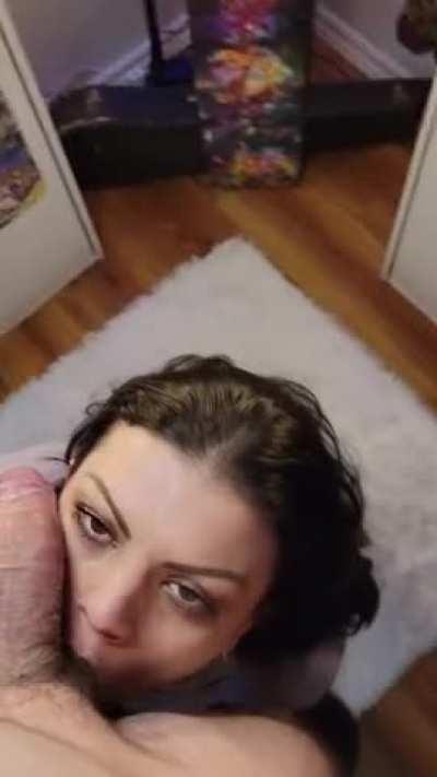 My religion is all about cock and balls whore-ship.