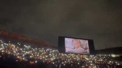 Homenaje de Millonarios FC a Russo