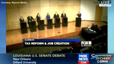 David Duke freaks out during political debate