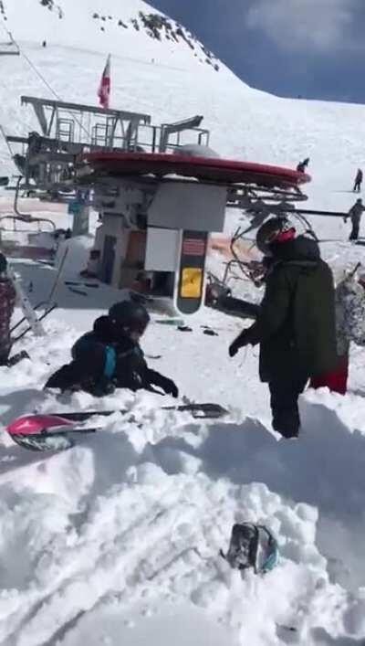 If you go to a Russian ski station