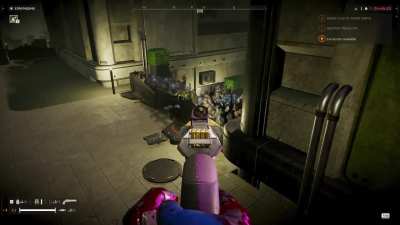 barricaded myself with the battlements