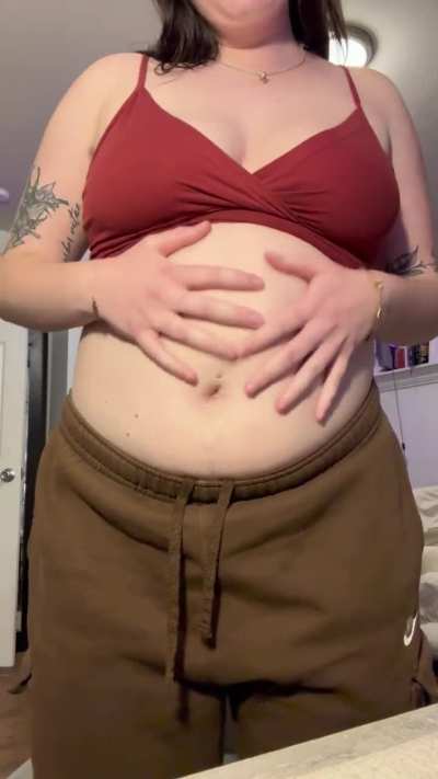 Post stuffing burps:))