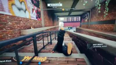 I love it when i try to grind a rail and i go through it.