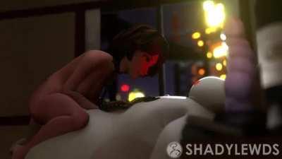 Aunt Cass - Baymax's BDSM Mode (ShadyLewds) [Big Hero 6]