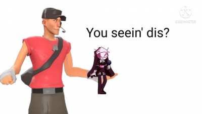 TF2 Scout loves ice cream