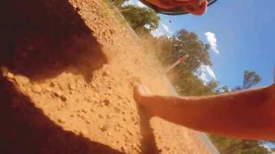 I came in too hot 😣🤕