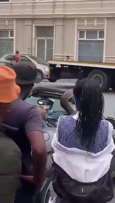 A snake living the life.