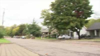 Man attacks Nashville TN news crew trying to film story about volunteers making masks for school