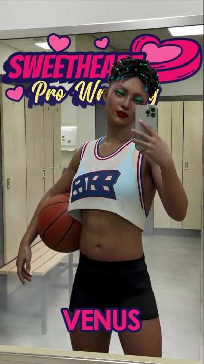 See Venus translate cardio from the court to a championship chance on Sweetheart Pro Wrestling 💪🏀💪