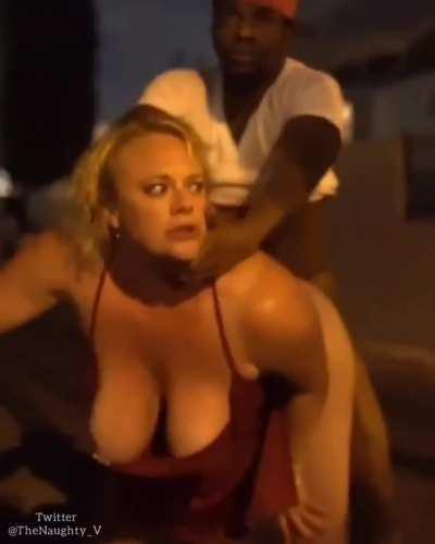 MILF Couldn't Wait To Get Back So She Took It In The Street