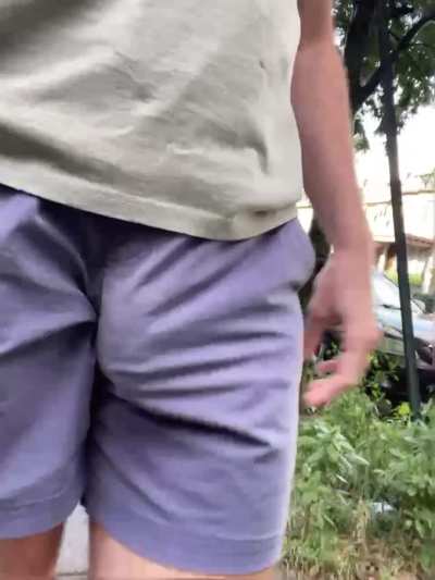 Taking the purple people eater for a walk