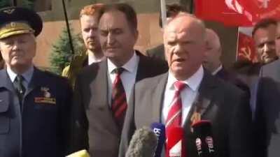 Зюганов выступил