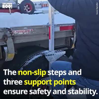 Safer Way to Reach Truck Beds with Trucker’s Step