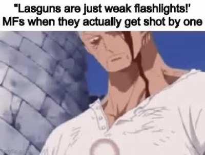 It’ll blow off your limbs!