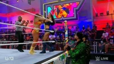 Tonight on NXT, Part 1: Cora Jade vs Elektra Lopez!