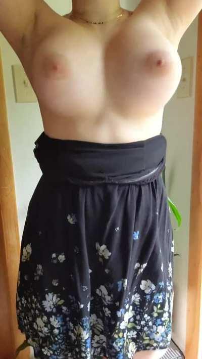 I hope my naturals are perky enough for you