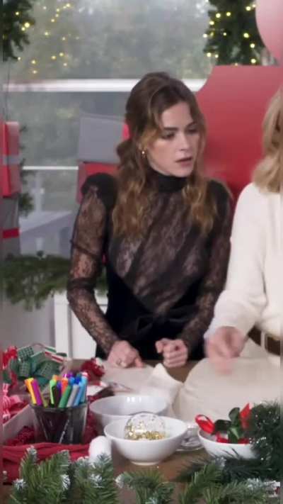 Kiernan in her black sheer dress | The Ultimate compilation in HD