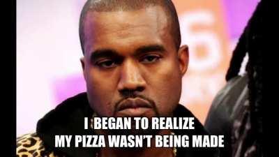 Kanye West Orders Little Caesar’s