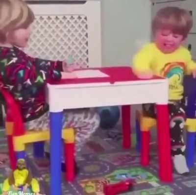 Don't mess with the little boy..