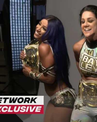 2x WWE Women’s Tag Team Champion photoshoot. So effortlessly sexy.