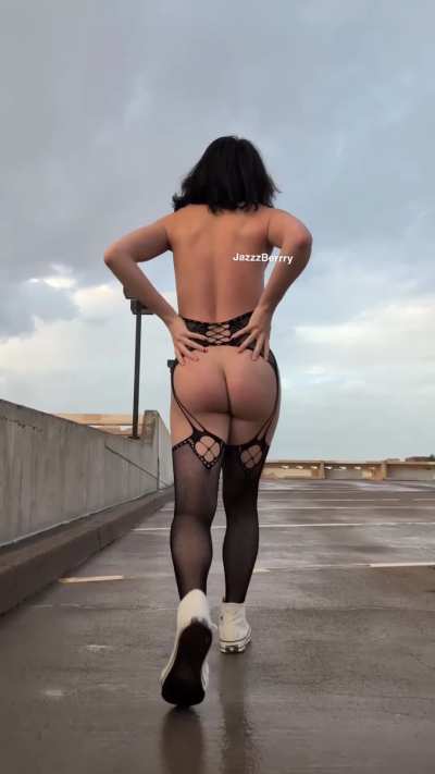 Wearing some lingerie in public