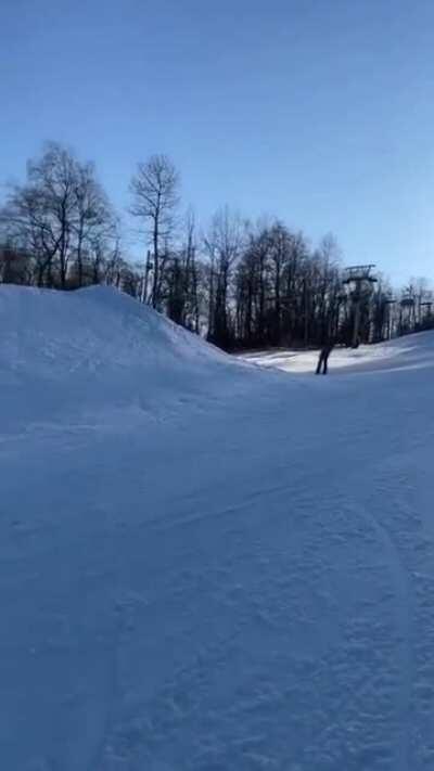 Backflip fail