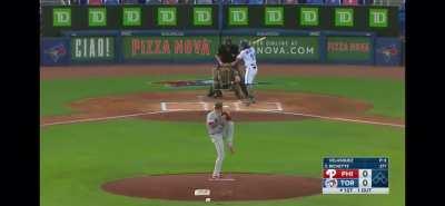 Blue Jays broadcaster Pat Tabler puts a curse on Nick Maton