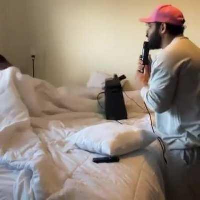 Girl! You're late for work!