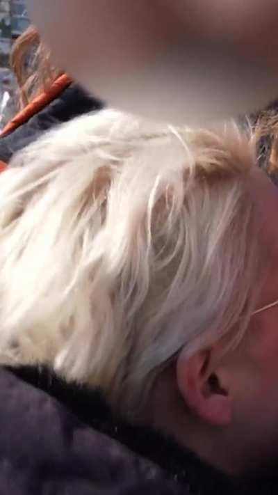 In Episode 3 of Naughty Things I Did Last Week, Annika smells random people on the street, and masturbates with someone's panties!