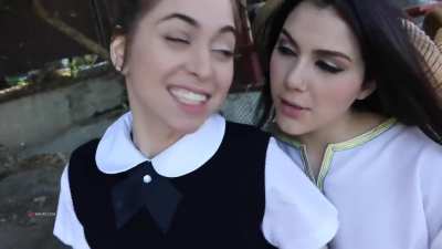 Sweet Schoolgirl Riley Reid Gets Ass Fucked by Succubus