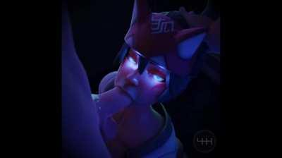 Kiriko Late Night BJ - Shiftr3D