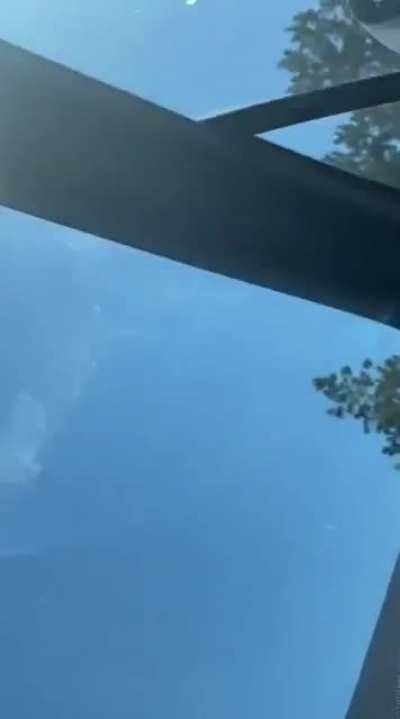 Women enters military installation without authorisation.