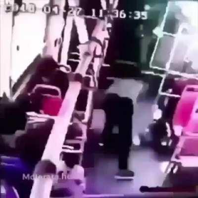 Oh thats a nice kid just playing…. oh…….