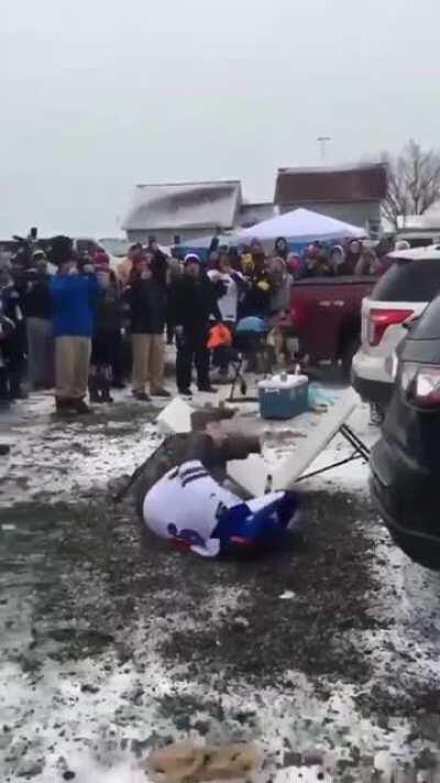 Knowing one fan wasn’t able to enjoy the win makes the loss just a tad less painful.