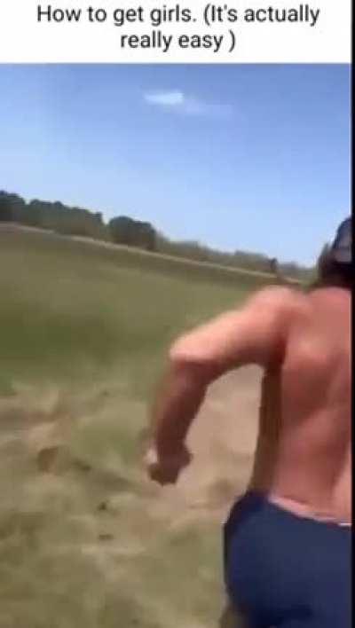 Guys atleast try to approach her