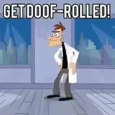 doof bailandose un cumbion up para que el Dylan lo Vea