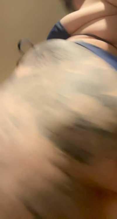 I felt so sexy in this new swim suit. I couldn’t stop thinking about being stuffed with cock while wearing it! :)