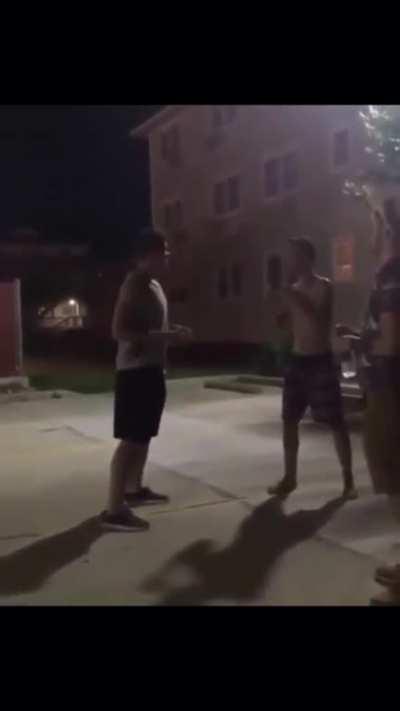 Never fight a guy wearing a cowboy hat