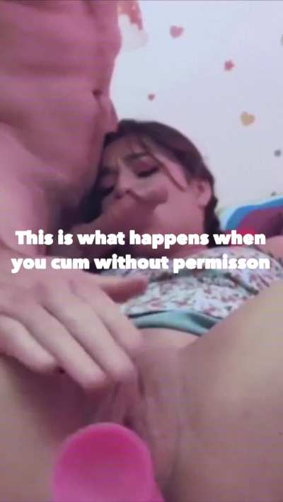 You just suck the cock that made you and let Daddy have fun