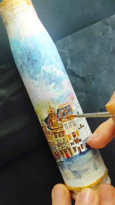 Thank you Belgium, painted on 23mm shell.