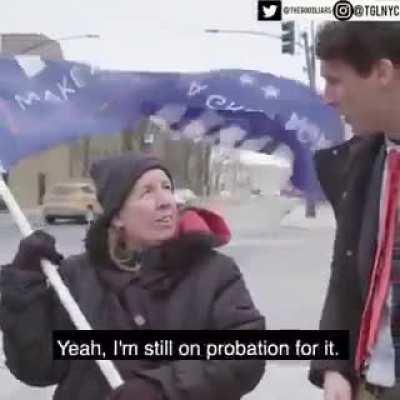 She looks exactly how she sounds. Stupid.