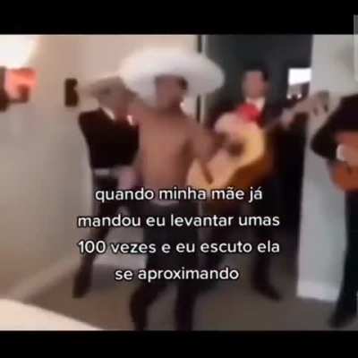 Dava até medo quando ouvia ela chegando