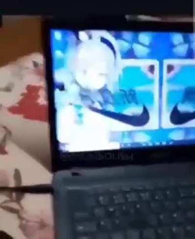 When you're so lonely so you make your own waifu