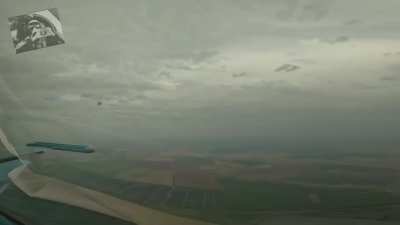 RU POV: Russian Sukhoi Su-34 shared a video of him dropping FAB's with glide kits