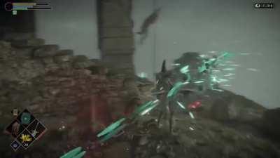 Starting NG+ on a SL78 character with 11 Vitality be like