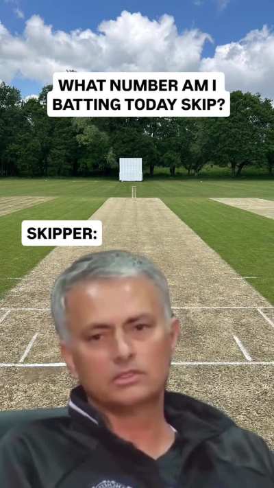 What number am I batting today Skip?